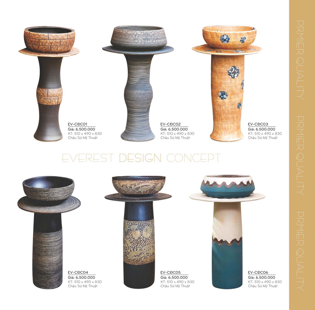 Thiết bị vệ sinh EVEREST Cổ Điển Catalogue và Bảng giá mới nhất /Page 